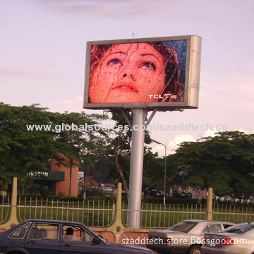 LED Display for Advertising Applications, 16 x 8 Pixel Dots Module Resolution